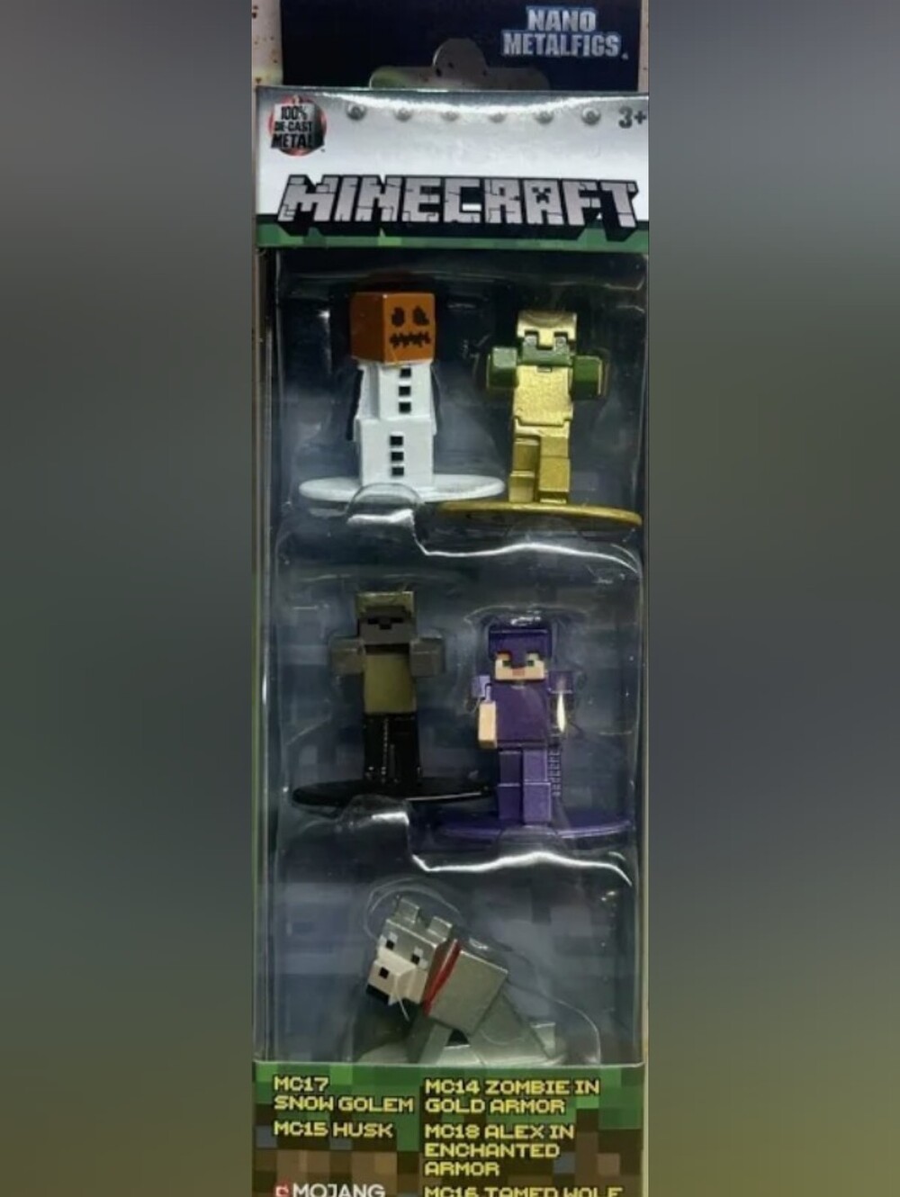 Minecraft Diecast Figures